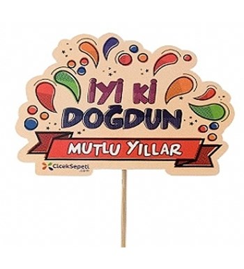 iyiki doğdun pankart